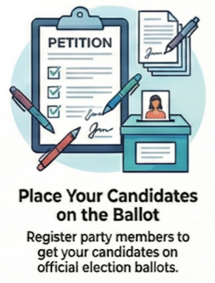 7. Place Your Candidates on the Ballot