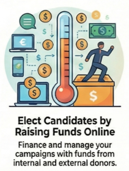 8. Elect Candidates by Raising Funds Online